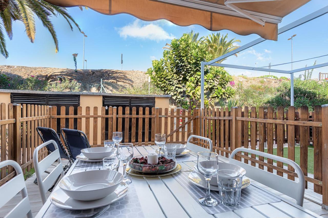 Bungalow En Campo Internacional Maspalomas  Exteriör bild
